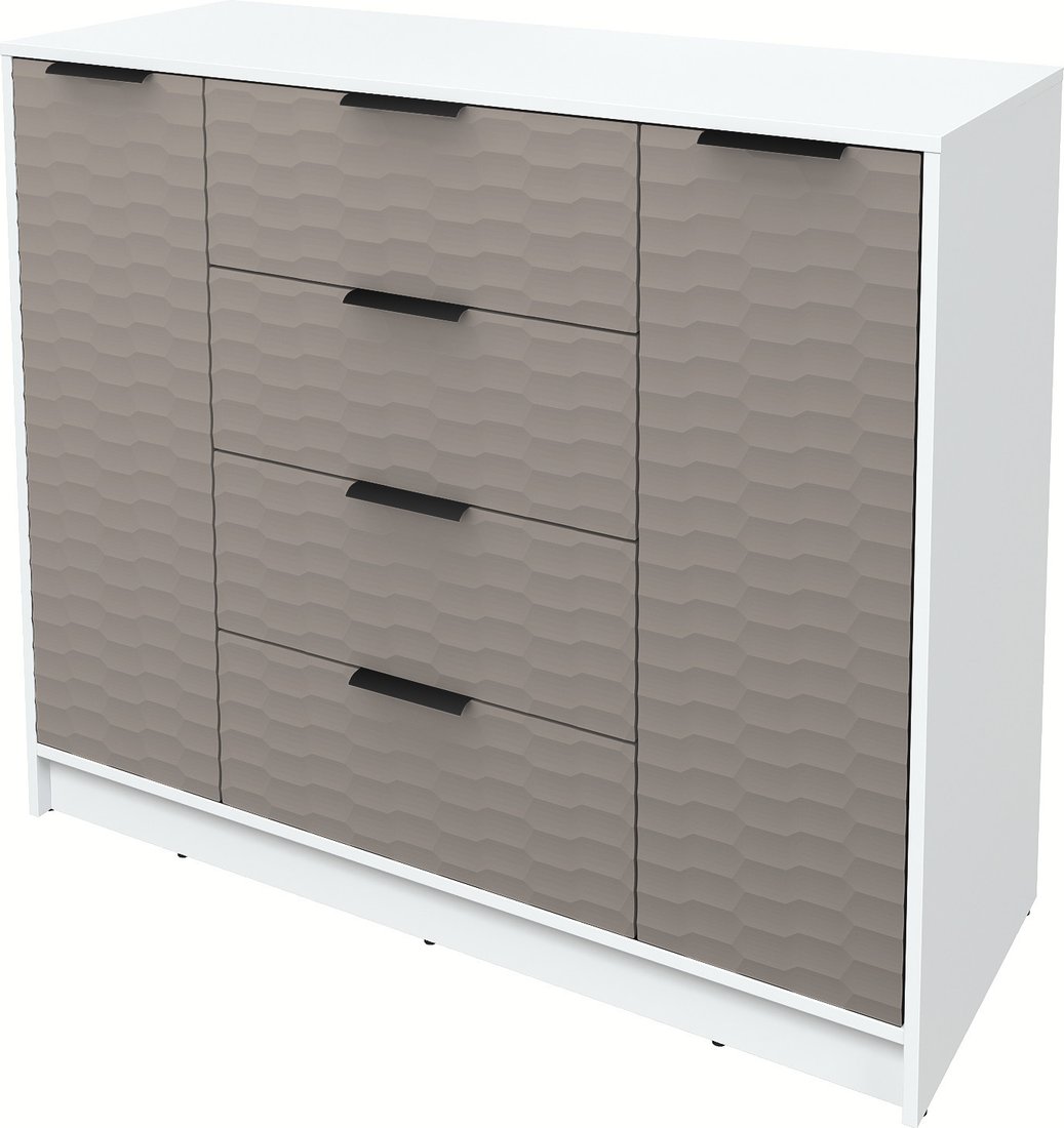 

Тумба Интерлиния Концепт Зодиак КТ-Т120 (белый платинум/луна)