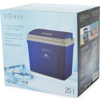 Термоэлектрический автохолодильник ZUGEL ZCR25 (синий)