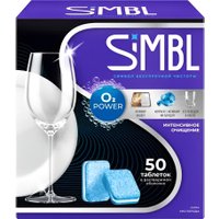 Таблетки для посудомоечной машины SIMBL Сила кислорода (50 шт)