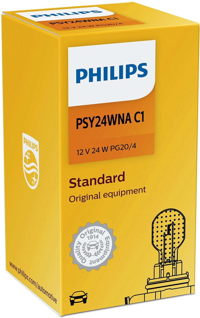 

Лампа накаливания Philips PSY24W Vision 1шт