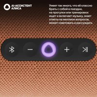 Умная колонка Яндекс Станция Стрит (оранжевый)