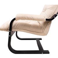 Кресло-качалка Импэкс Форест (венге текстура/Velur V 18)