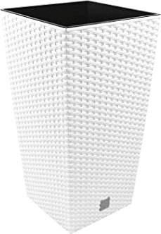 

Кашпо Prosperplast Rato Square DRTS400-S449 (белый)