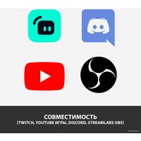 Веб-камера для стриминга Logitech StreamCam (черный)