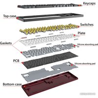 Клавиатура Montech MKey Darkness MK105DR