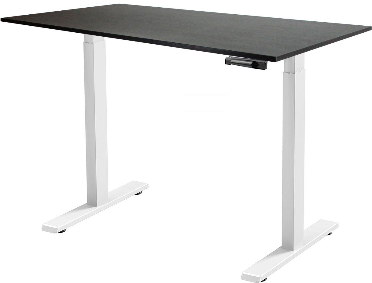 

Стол ErgoSmart Manual Desk Compact FR 1200х650х18 мм (ЛДСП дуб мореный/белый)