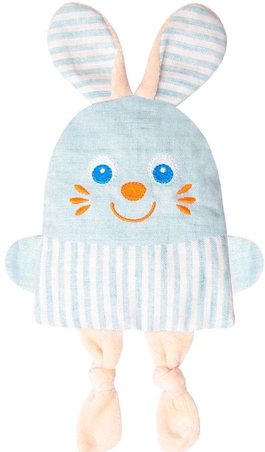 

Игрушка-грелка Мякиши Разогрелка Крошка Зайка с вишневыми косточками