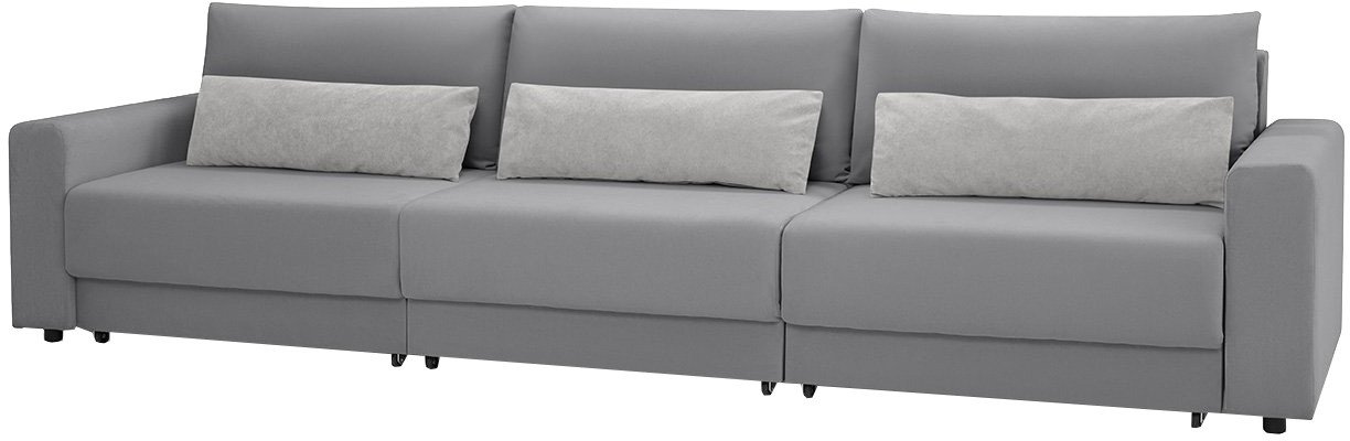 Диван Mio Tesoro Таун 264 1.5ек-1.5ек-1.5ек (1363 серый)