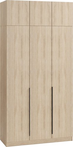 Soma Lord Black 3-х створчатый 120x240 (дуб сонома)