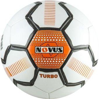 Novus Turbo (5 размер, белый/черный/оранжевый)