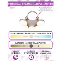 Припотолочная люстра Natali Kovaltseva Led Lamps 81325