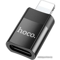 Адаптер Hoco UA17 Lightning - USB Type-C (черный)