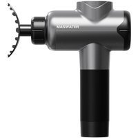 Перкуссионный массажер M&Gun Maswater-1220 (серый металлик)