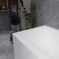 Ванна Lauter Estelle 130х70 21206030 (с серым подголовником)