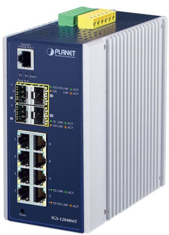 

Настраиваемый коммутатор PLANET IGS-12040MT