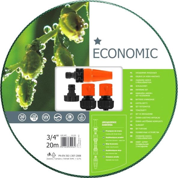 

Шланг Cellfast Economic (3/4", 20 м) 10-102