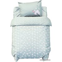 Детский комплект постельного белья Крошка Я Зайчик на лужайке 9694307