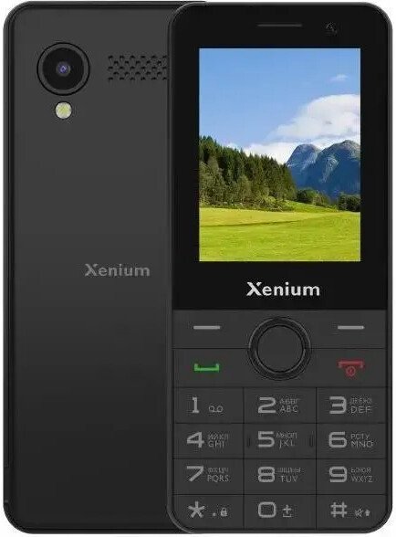 Кнопочный телефон Xenium X900 (черный)