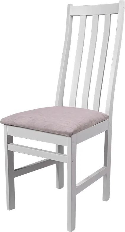 

Стул M&M Лорен (Белая эмаль/Пудровый 20)