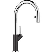 Смеситель Blanco Carena-S 526172 (black/chrome)