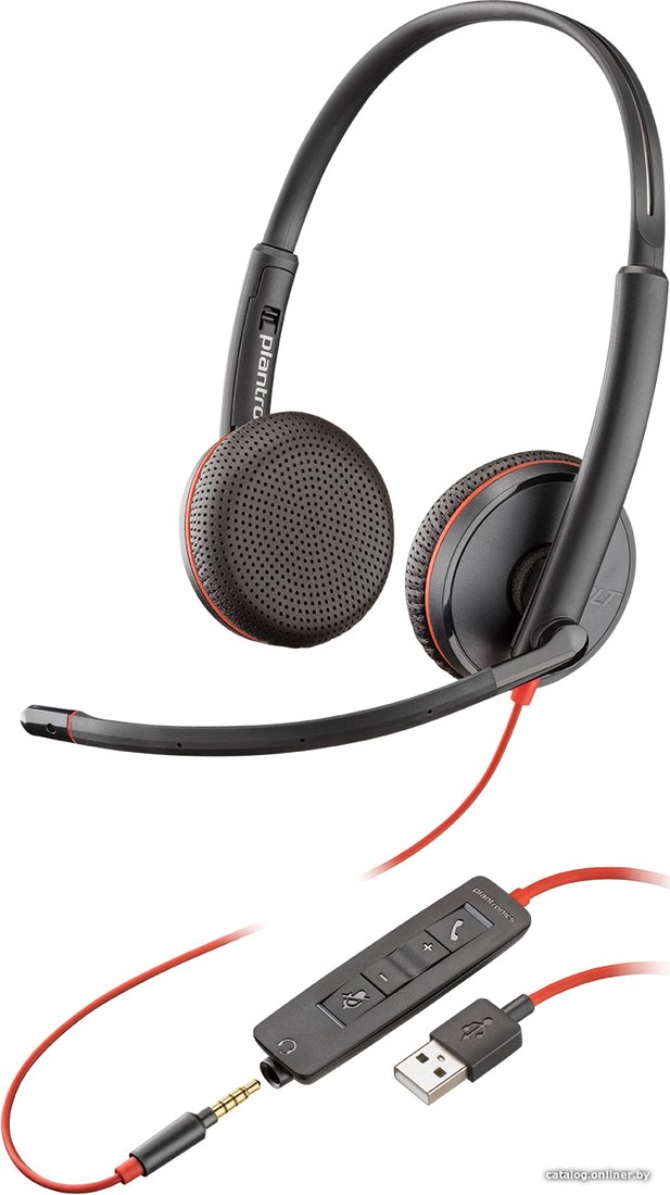 Офисная гарнитура Plantronics Blackwire C3225 USB-A