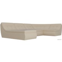 П-образный диван Лига диванов Холидей 101861 (бежевый)