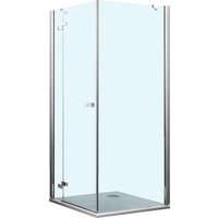 Душевой уголок Roth Elegant Line 100x90 GDOL1+GB (хром/прозрачное стекло)