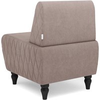 Интерьерное кресло MONOFIX Буно кресло (велюр/светло-коричневый №22)