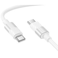 Кабель Borofone BX106 USB Type-C - USB Type-C (1 м, белый) в Бресте