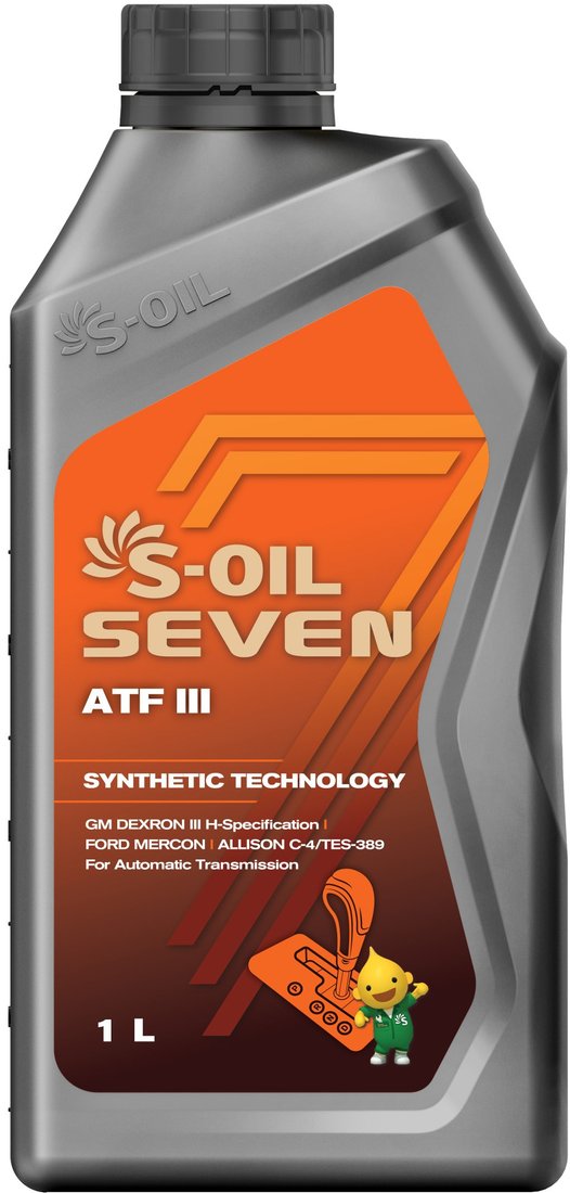 

S-OIL SEVEN ATF III 1л