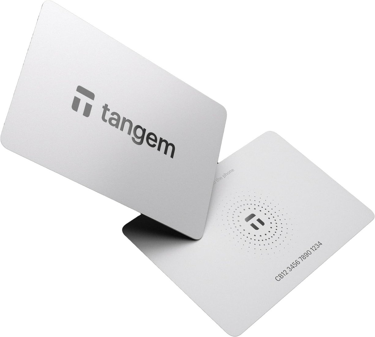 

Аппаратный криптокошелек Tangem Wallet 2.0 набор из 2 карт (белый)