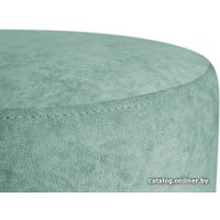 Пуфик Sheffilton SHT-B8 (нежная мята/хром лак)