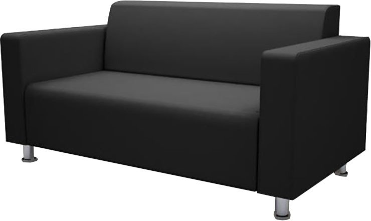 Диван Ивару Блэк 145x76x73 (люкса блек)