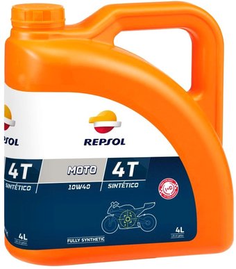 Моторное масло Repsol Moto Sintetico 4T 10W-40 4л