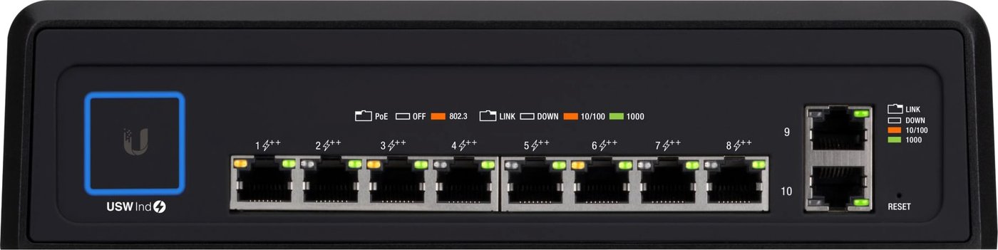 

Управляемый коммутатор 2-го уровня Ubiquiti UniFi Switch Industrial