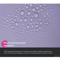 Шторка-занавеска для ванны IDDIS P08PE18i11 (светло-фиолетовый)