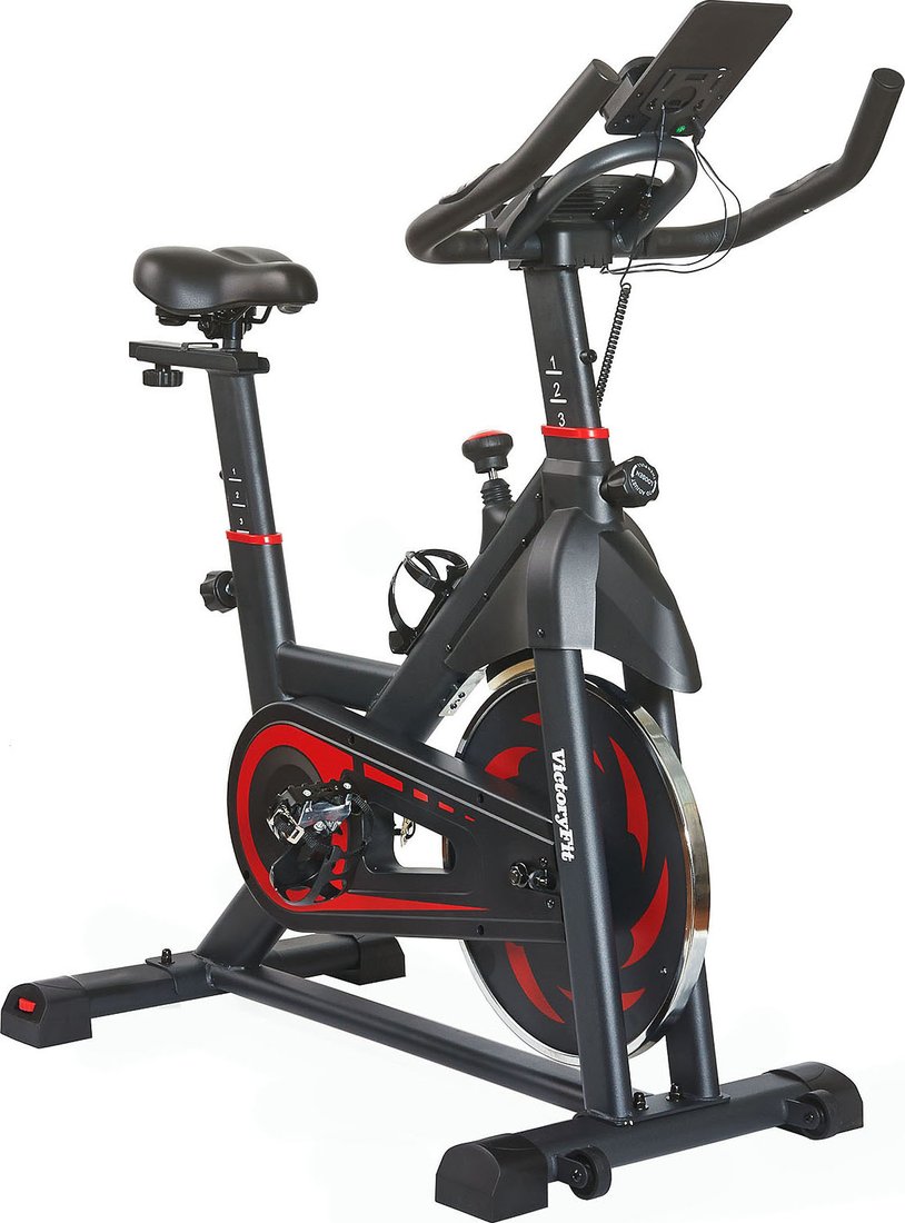 

Велотренажер VictoryFit VF-S201 (черный/красный)