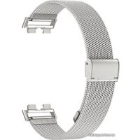 Браслет Rumi Mesh металлический для Huawei Band 8/9 (серебристый)