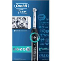 Электрическая зубная щетка Oral-B Smart 4 4000N Teen D601.523.3 (черный)