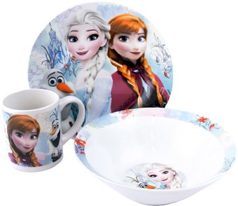 Столовый сервиз Stor Холодное сердце цветы 95537