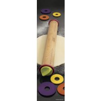 Скалка Joseph Joseph Adjustable Rolling Pin 20085 (разноцветная)