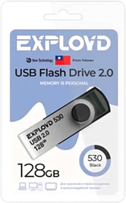 

USB Flash Exployd 530 128GB (черный)