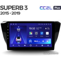 Автомагнитола Teyes 10.2'' X1 4G 2+32G для Skoda Superb 3 2015-2019