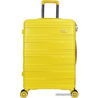 Чемодан-спиннер Mironpan 11271 59 см (желтый)