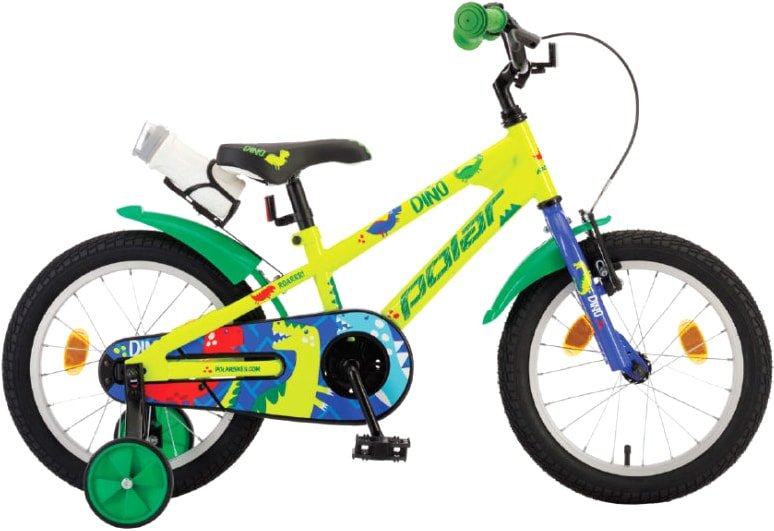 

Детский велосипед Polar Junior 16 2021 (дино)