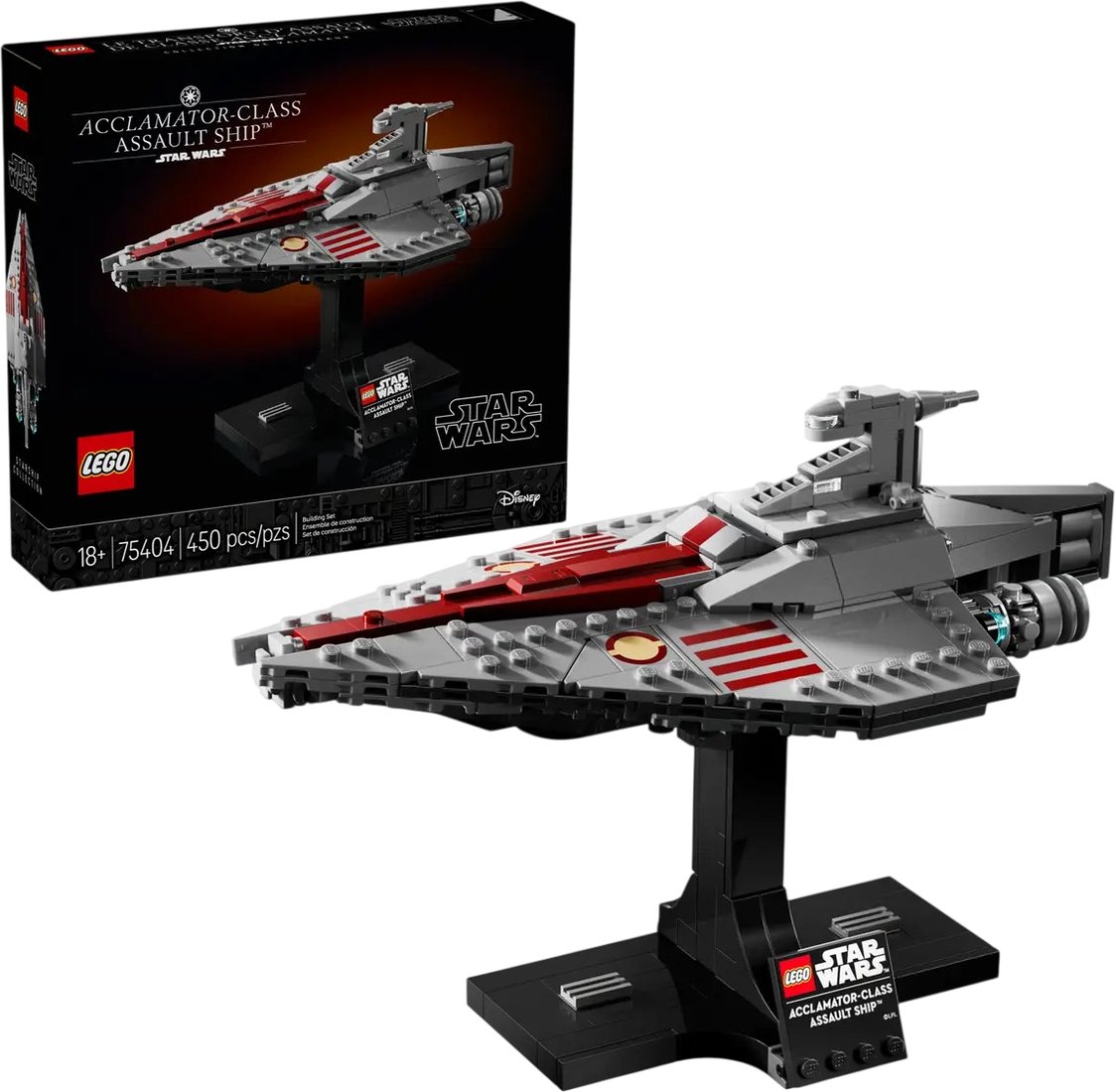 

Конструктор LEGO Star Wars 75404 Штурмовой корабль класса Аккламатор
