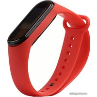 Ремешок KST силиконовый для Xiaomi Mi Smart Band 5/6 (красный)