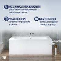 Ванна Lauter Belgravia 180x80 21110180