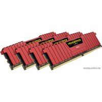 Оперативная память Corsair Vengeance LPX 4x4GB KIT DDR4 PC4-17000 (CMK16GX4M4A2133C13R)