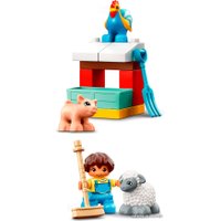 Конструктор LEGO Duplo 10952 Фермерский трактор, домик и животные